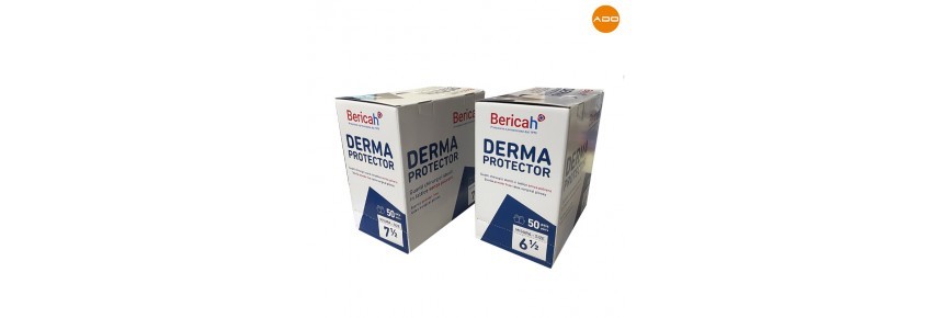 Derma Protector Gants en latex stériles - taille 7 et 7,5