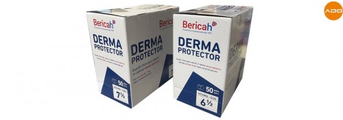 Derma Protector Sterile Latex Gloves - Size 7 and 7.5