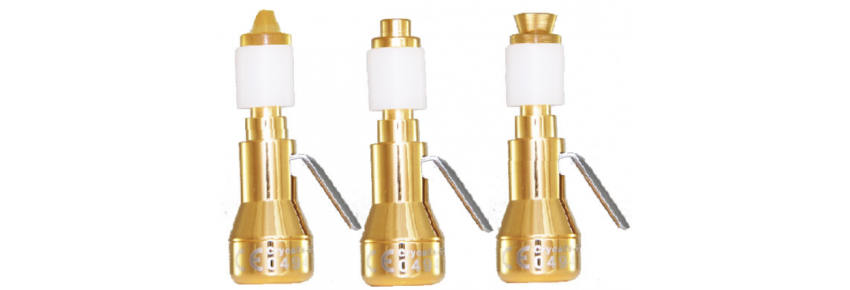 Kit Punte Cryoalfa Super® Contact Ø 3-5-7 mm – Set Completo de Precisión