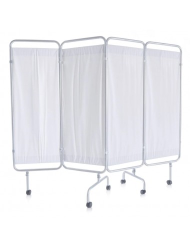 Painted steel screen – 4 panels