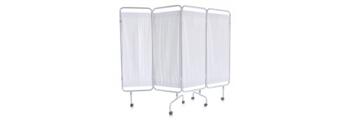 Painted steel screen – 4 panels