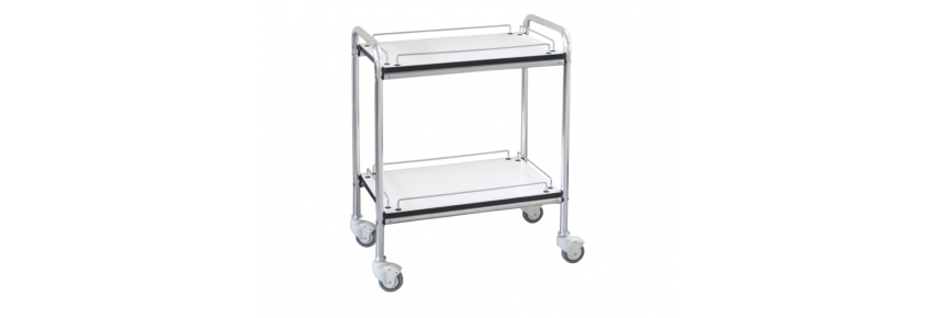 Aluminum Service Carts for Aisle - Small
