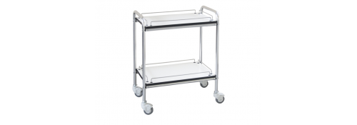 Aluminum Service Carts for Aisle - Small