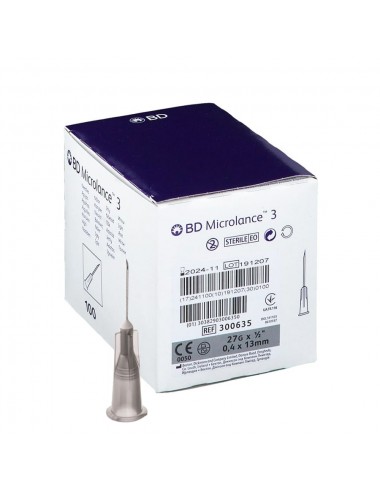 Agujas Microlance - 27G x 13mm