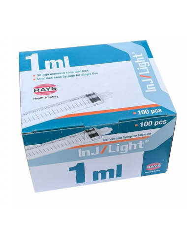 Luer-Lock-Spritzen - 1ml