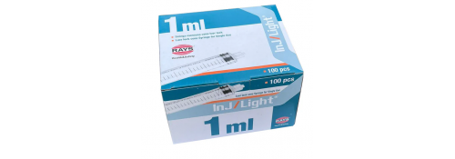 Luer-Lock-Spritzen - 1ml