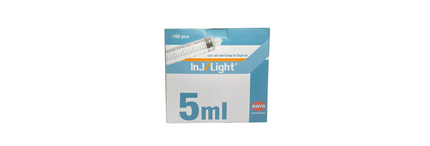 Syringes Luer Lock - 5 ml