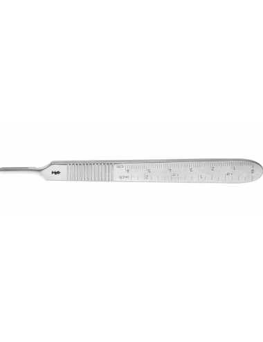 Manche pour Scalpel No. 3 Gradué – 125 mm