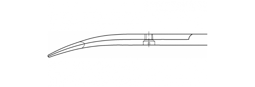 Tijeras STEVENS Dissectivas Curvas (Tenotomía) – 115 mm