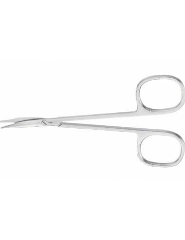 Tijeras Dissectivas Curvas STEVENS (Tenotomía) – 115 mm, anillos grandes, puntas romas