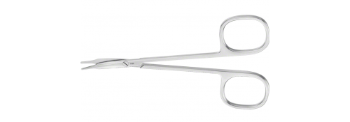 Tijeras Dissectivas Curvas STEVENS (Tenotomía) – 115 mm, anillos grandes, puntas romas