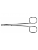 Tijeras RAGNELL Dissectivas Rectas (Desplazamiento) – 135 mm, anillos grandes, punta plana redondeada