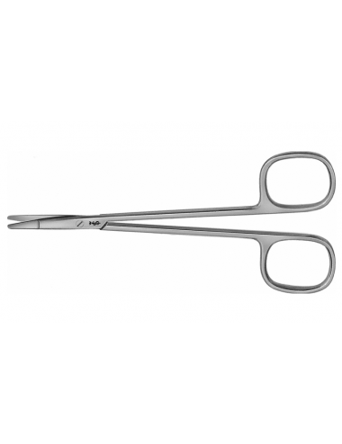Ciseaux RAGNELL Dissecteurs Droit (Sous-coupe) – 135 mm, grands anneaux, pointe plate biseautée