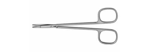 Tijeras RAGNELL Dissectivas Rectas (Desplazamiento) – 135 mm, anillos grandes, punta plana redondeada