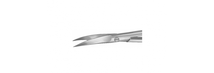 Delicate Scissors (Iris) Curved – 95 mm, sharp tips