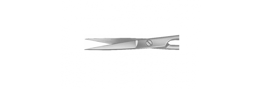 Delikate Scheren (Iris) Gerade – 110 mm, scharfe Spitzen