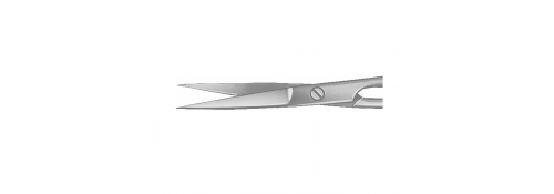 Delikate Scheren (Iris) Gerade – 110 mm, scharfe Spitzen