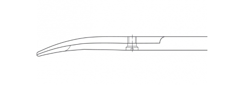 Tijeras de Disección STEVENS (Tenotomía) Curvas – 110 mm