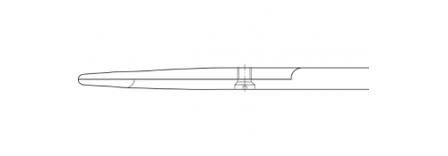 Stevens Dissectionsschere (Tenotomie) gerade – 110 mm, stumpfe Spitzen