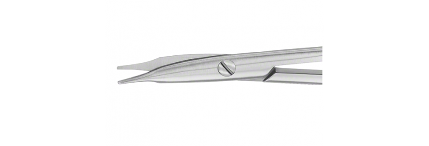 Stevens Dissektion Scheren (Tenotomie) gebogen – 110 mm, stumpfe Spitzen