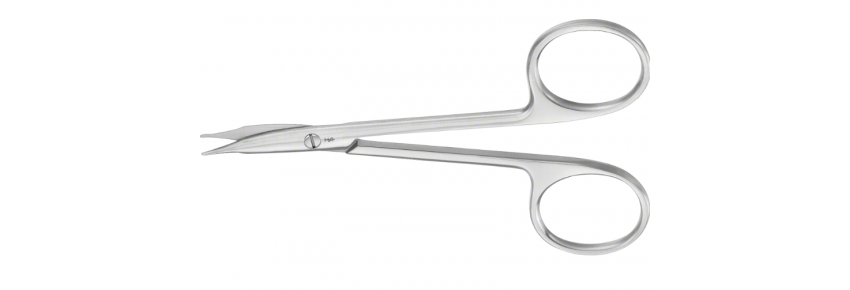 Stevens Dissektion Scheren (Tenotomie) gebogen – 110 mm, stumpfe Spitzen