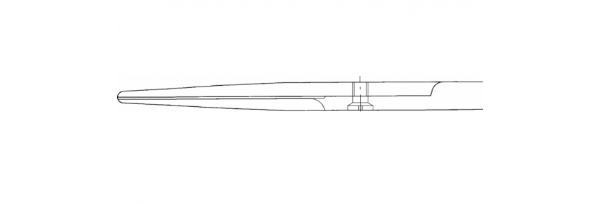 MAYO Dissektion Scheren Gerade – 140 mm, stumpfe Klingen
