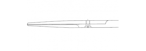 MAYO Dissektion Scheren Gerade – 140 mm, stumpfe Klingen