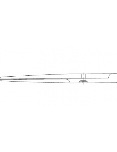 Ciseaux de Dissection MAYO Droits – 155 mm, lames émoussées