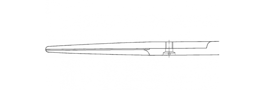 Ciseaux de Dissection MAYO Droits – 155 mm, lames émoussées