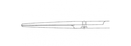 Tijeras de Disección MAYO Rectas – 155 mm, hojas romas