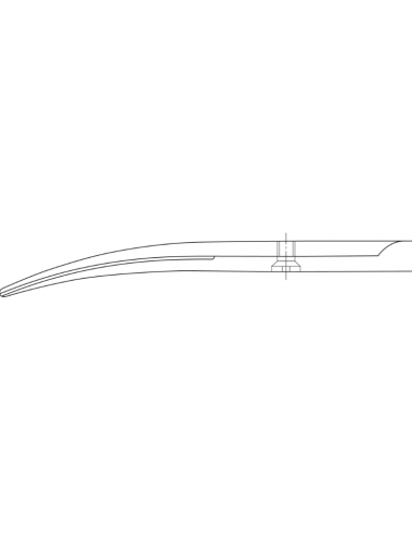 Ciseaux de Dissection METZENBAUM Courbés – 160 mm, pointes biseautées
