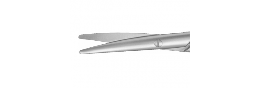 Metzenbaum Dissektion Scheren, gebogen – 160 mm, stumpfe Spitzen