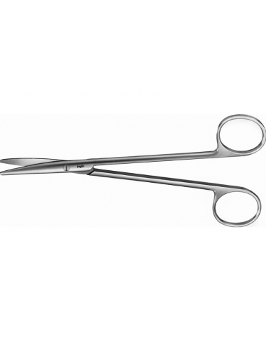 Ciseaux de Dissection METZENBAUM Courbés – 160 mm, pointes biseautées