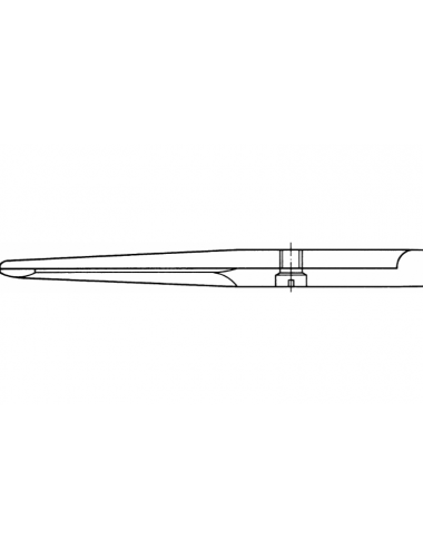 Ciseaux à Suture SPENCER – Dritte 115 mm avec Encoches à la Pointe