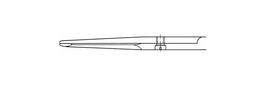 Ciseaux à Suture SPENCER – Dritte 115 mm avec Encoches à la Pointe