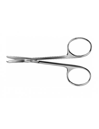 SPENCER Suture Scissors – Dritte 115 mm with Notch at the Tip