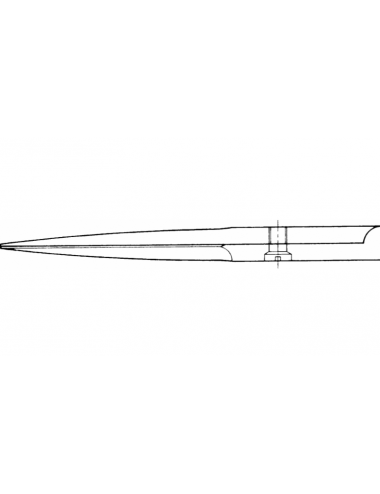 Delicate Scissors SUPERCUT – Iris, Dritte 110 mm, Wave Cut