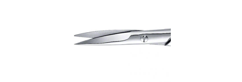 Delikate SUPERCUT Schere – Iris, gebogen 110 mm, Wellenschnitt