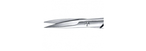 Ciseaux Delicate SUPERCUT – Iris, Courbe 110 mm, Coupe en Ondes