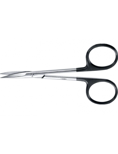 Delikate SUPERCUT Schere – Iris, gebogen 110 mm, Wellenschnitt