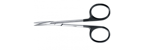 Ciseaux Delicate SUPERCUT – Iris, Courbe 110 mm, Coupe en Ondes