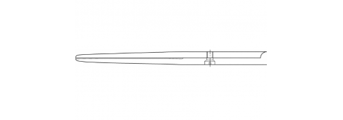 Tijeras Delicadas METZENBAUM (BABY) SUPERCUT – Iris Dritte 145 mm, Corte en Onda, Romo/Romo