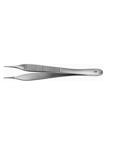 ADSON Forceps (MICRO) 120 mm – Straight, Delicate, Flat Tip, Serrated
