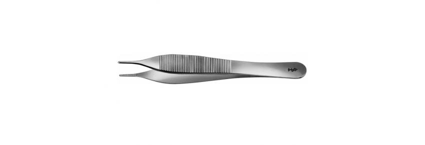 Pinces ADSON 120 mm – Droites, Délicates, Mâchoires Dentées 1,50 mm