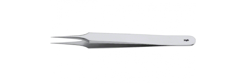 FORCEPS DE VESTIDO MICRO PATTERN JOYERO, Dritte, 110 mm, Fig. 4, Mandíbulas 0,20 mm