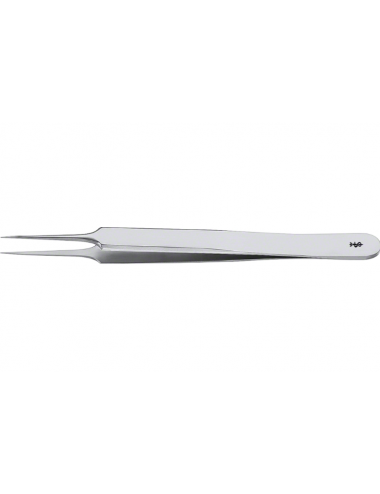 FORCEPS DE VESTIDO MICRO PATTERN JOYERO, rectos, 110 mm, Fig. 5, mandíbulas 0,15 mm