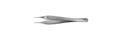 Mikrochirurgische Pinzette Adson Delikat 120 mm – 1x2 Zähne