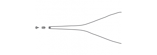 Mikrochirurgische Pinzette Adson Delikat 120 mm – 1x2 Zähne