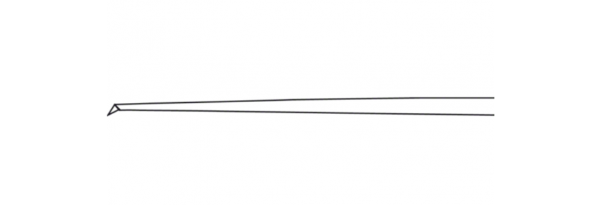 Pinza Adson Delicata 1x2 Denti 1,50 mm - 120 mm