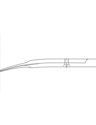 KILNER Dissection Scissors (Undermining) Curved – 125 mm